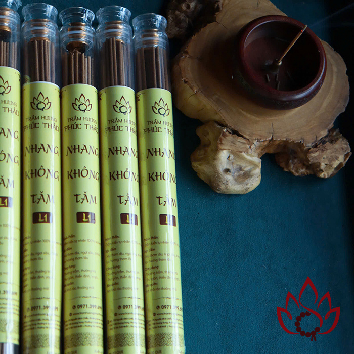 Nhang Trầm Hương Tự Nhiên Không Tăm | 20 gram | Loại 1